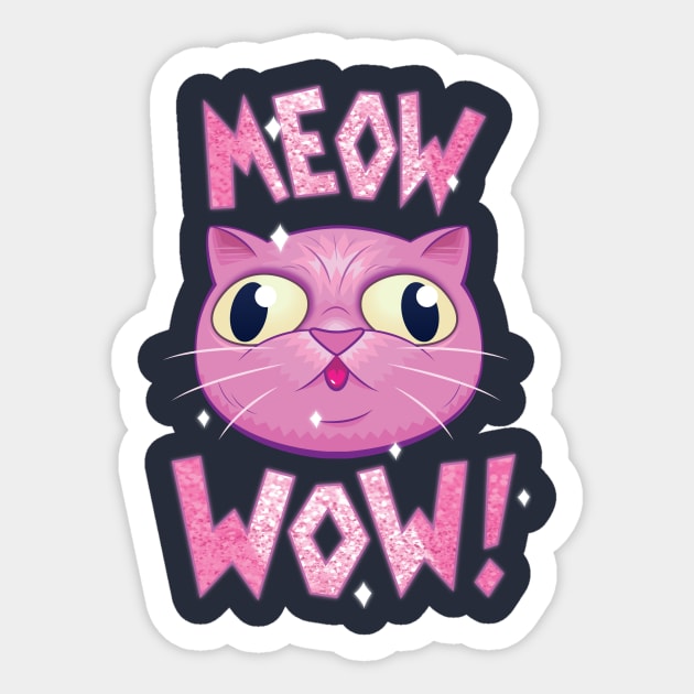 Mabel Pine's Meow wow! Sticker by cr4sh02